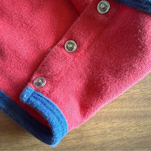 Gymboree Vintage 90s Y2K Color Block Tag One Piece Romper Size Extra Small 18-24 - Picture 4 of 6